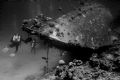 The 'American Yacht' - Dropped down after the rest of the divers, no flash just changed the ASA rateing to 800 